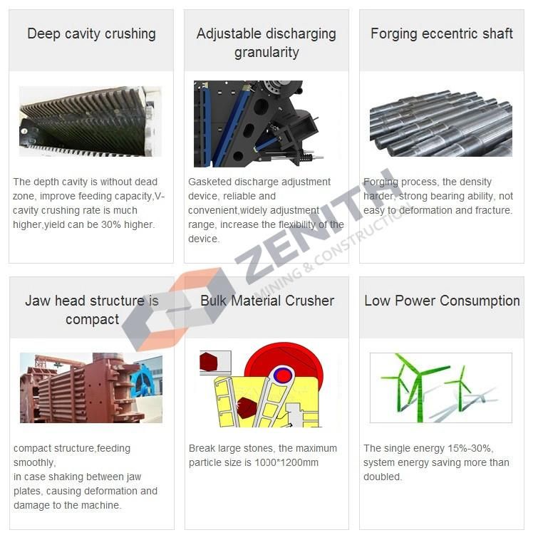 China Factory Manufacture Jaw Crusher Machine with CE