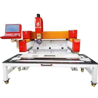 CNC Stone Cutting Machine Machinery with Drilling and Grinding Countertop Sink