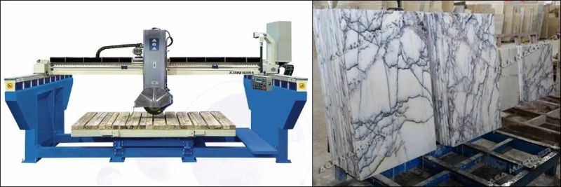 Automatic CNC Machine Stone Bridge Saw Cutting Granite Marble Quartz Countertops (XZQQ625A)