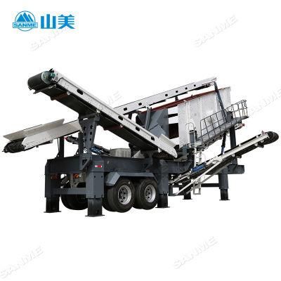 1000tph Capacity Mining Equipment Mobile Crushing and Screening Plant