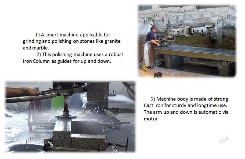 Radial Arm Polishing Machine for Grinding Granite Marble Stones (SF2600)