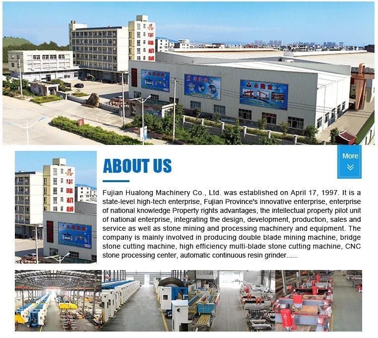 Hualong Stone Cutting Machine Milling Machinery for Slabs&Tiles&Countertops
