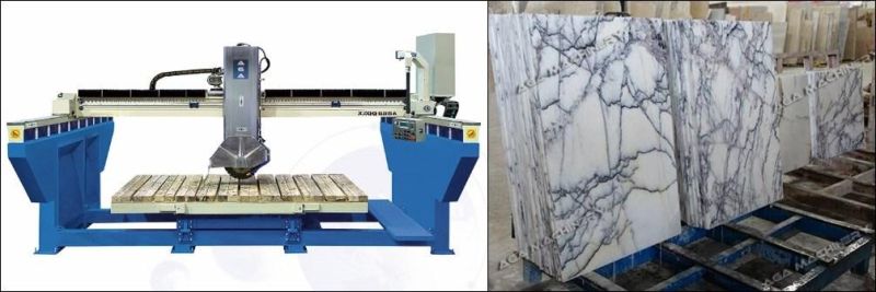 Premium Stone Bridge Saw CNC Machine for Marble Granite Quartz Cutting Fast and Easy (XZQQ625A)
