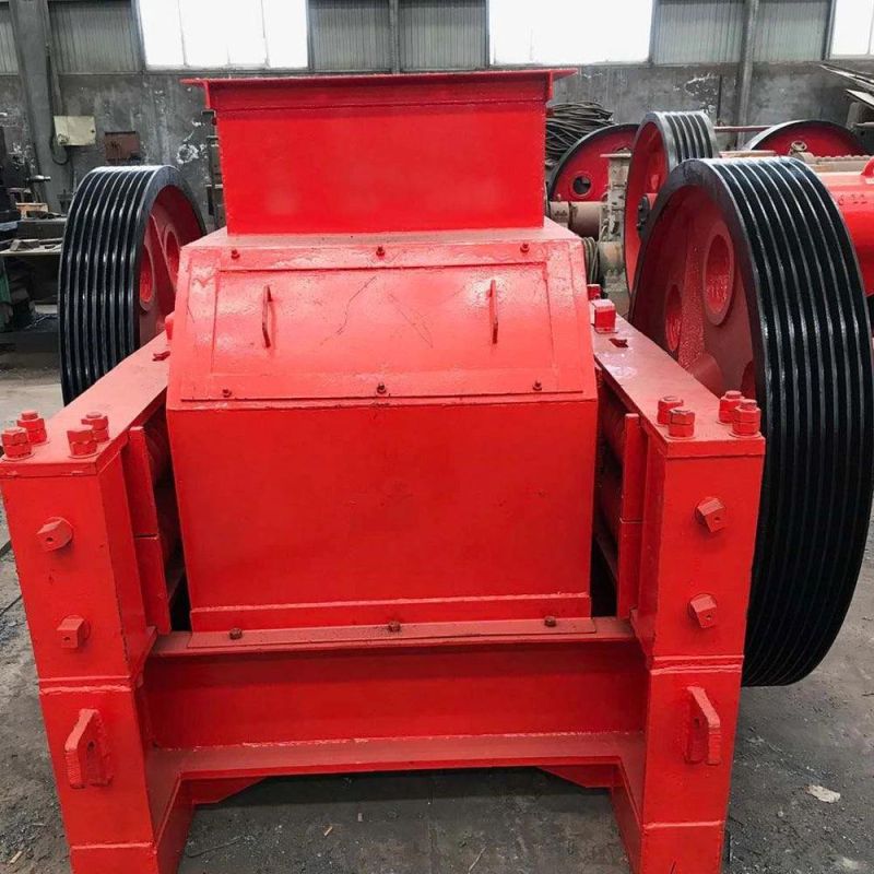 Double Tooth Roller Crusher Professional Steel Geared and Smooth Roller Crusher