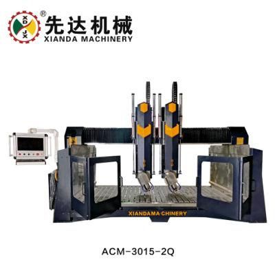 Xianda 4 Axis Arc Slab&Column Carving Machine for Engraving