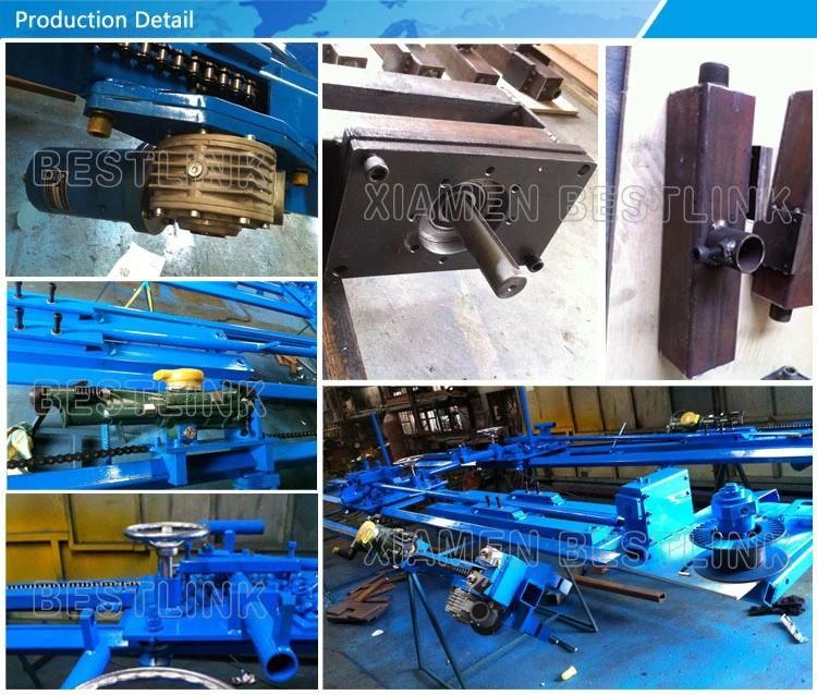 Pneumatic Mobile Rock Drill Line Drilling Machine