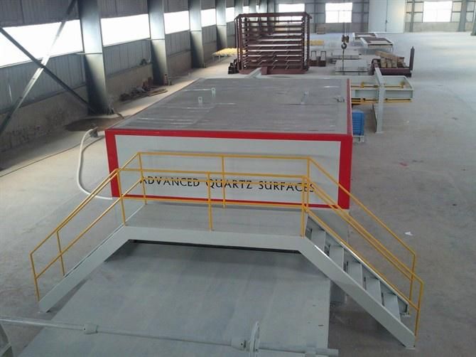 Automatic Artificial Quartz Slab Production Line /Stone Press Machine/Stone Processing Machinery/Quartz Making Machine