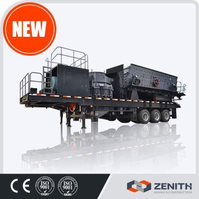 Track Mobile Crusher, Vibrating Screener, Vibrating Mounted Sand Screen Machine