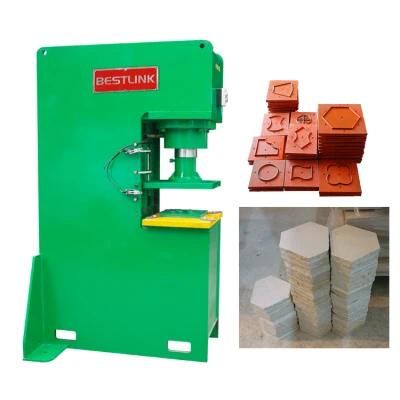 Granite Marble Waste Slabs Stamping Machine with Various Shape Mould