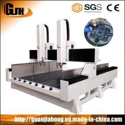 Double Heads Double Spindles Stone, Marble, Granite CNC Router