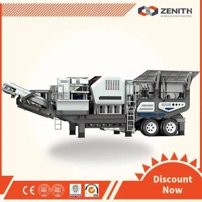 High Efficiency Gravel Crushing Line Aggregate Production Plant Mobile Jaw Crusher Supplier