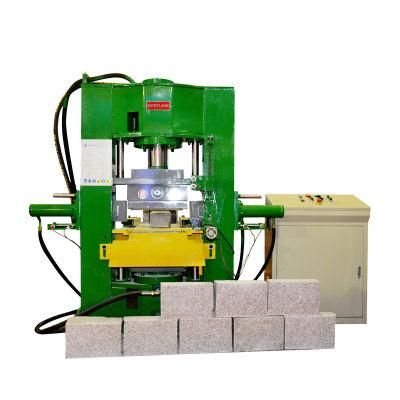 50tons Mini Size Four Blades Hydraulic Sawn Stone Splitter