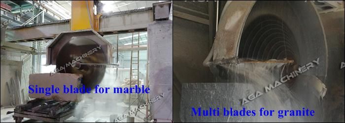 CNC Stone Cutting Machine, Bridge Block Cutting Machine for Granite Marble Dq2200