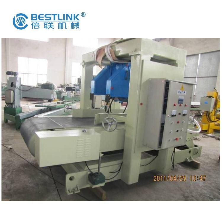 Continuous Double Blade Cutter Stone Saw Machine for Cutting Marble Granite