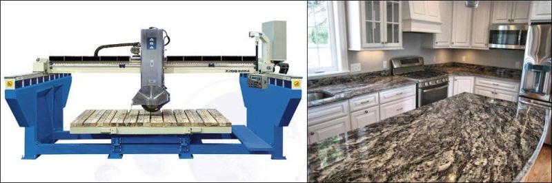Robust CNC Machine Granite Bridge Saw Marble Bridge Saw with 45 Miter Cut (XZQQ625A)