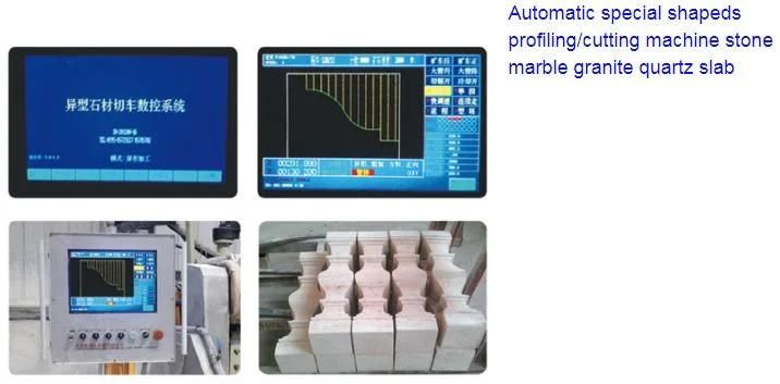 Stone Shape Edge Machine Cutting Granite PLC Profiling Machine Stone Eadge Cutting Profiling Machine for Marble Multifunctional