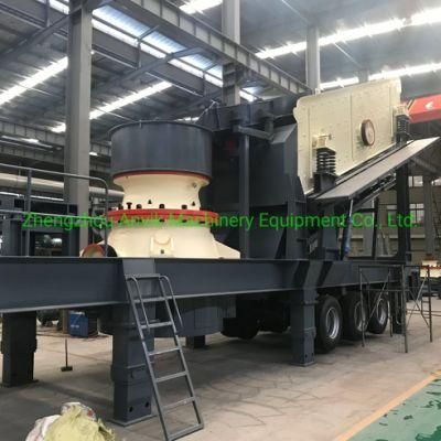 Mobile Cone Crusher, Portable Stone Crusher with Cone Crusher