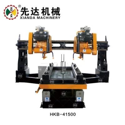 Automatic Four-Slice Edge Stone Cutting Machine for Column Slab Hkb-41500