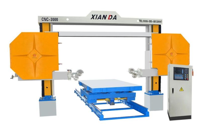 CNC-2500 CNC Stone Wire Cutting Machine for Special Shape