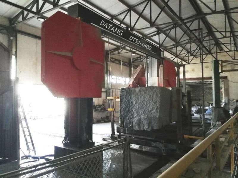CNC Automatic Stone Wire Saw Machine Used to Cut Granite