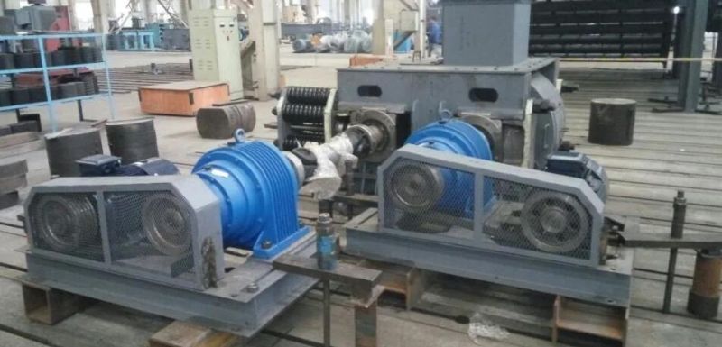 Double Roller Crusher for Crushing Limestone (2PGQ610*400)