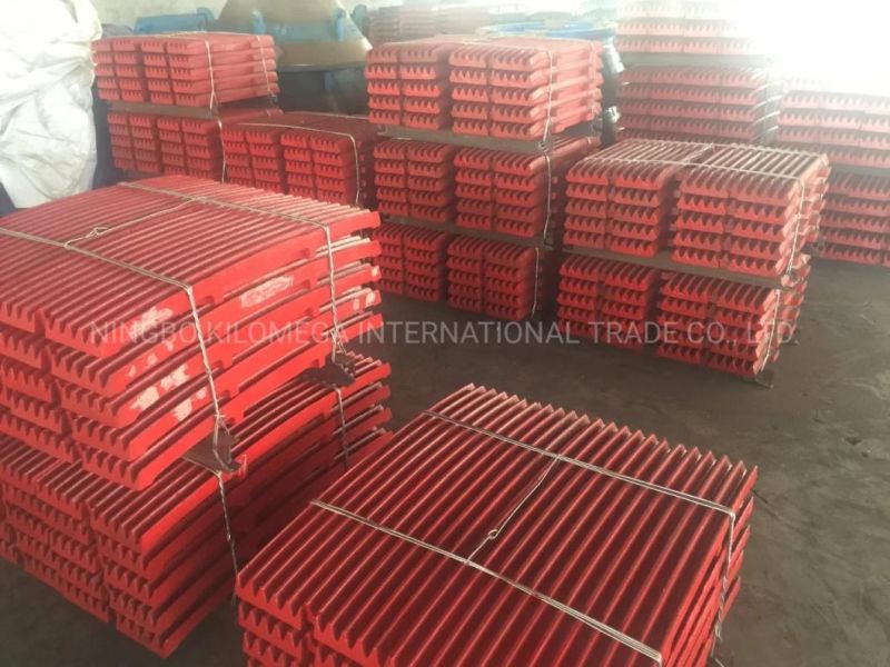 Shanbao Crusher Spare Parts Jaw Plate with High Quality