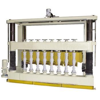 Automatic 8 Pieces Stone Balustrade Cutting Marble & Granite Railing Machine High Efficiency (DYF600)