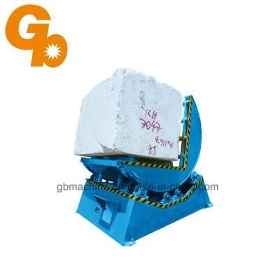 Stone Block Turnover Machine for granite/marble Stone Cutting Machine