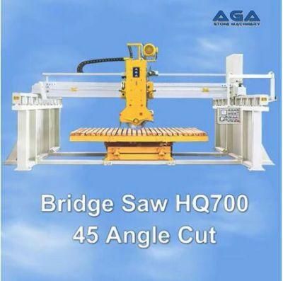 Laser Bridge Saw Stone Bridge Cutting Machine for Granite Marble Auto Cutting (HQ700)