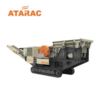 Movable/Mobile Crusher Station for Granite/Limestone/Sand