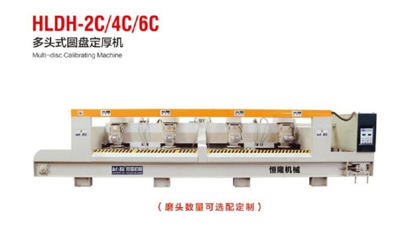 Top Level 4 Heads Stone Machine Multi-Disc Calibrating Machine with Factory Price