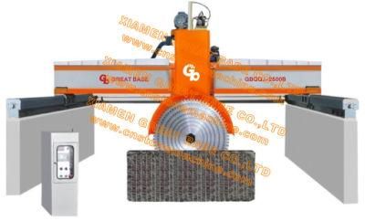 GBQQJ-2500B Bridge Type Hydraulic up and Down Multi Disc stone cutting machine
