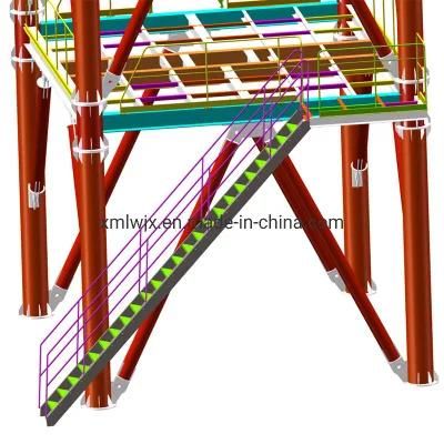 ISO Guarrantee High Quality Fabricate Steel Structure for Machinery