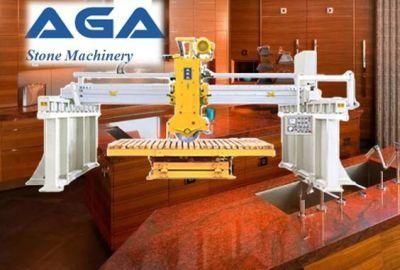 Factory Price Edge Bridge Saw Machine /Cutting Granite Marble Tiles Kitchen Countertops Making (HQ700)
