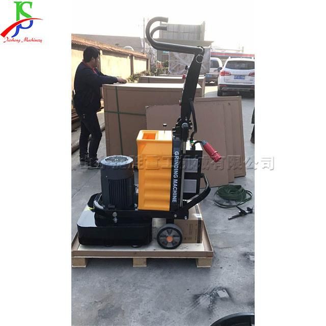 12 Head Frequency Conversion Grinding Machine Cement Floor Curing Terrazzo Polishing Machinery