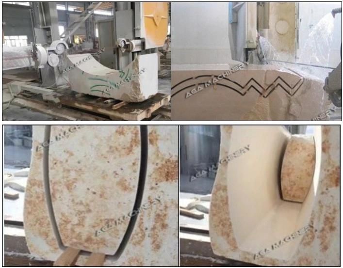 CNC Machine Wire Saw Stone Cutting Machine Granite Marble Sawing Machine (WS2000)