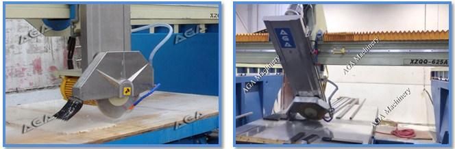 High Quality Granite Marble Bridge Saw with 45 Miter Curt CNC Machine (XZQQ625A)