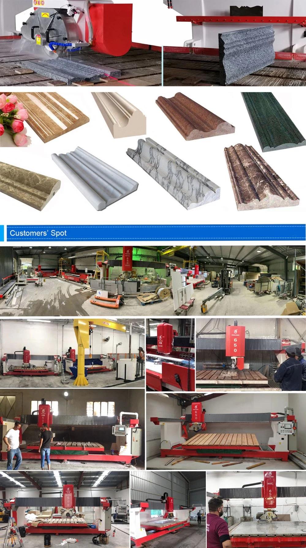 China Monoblock Bridge Stone Machinery Granite Marble Stone Tile Cutter Machine Slab Countertop Edge Chamfering Profiling Machine CE/ISO