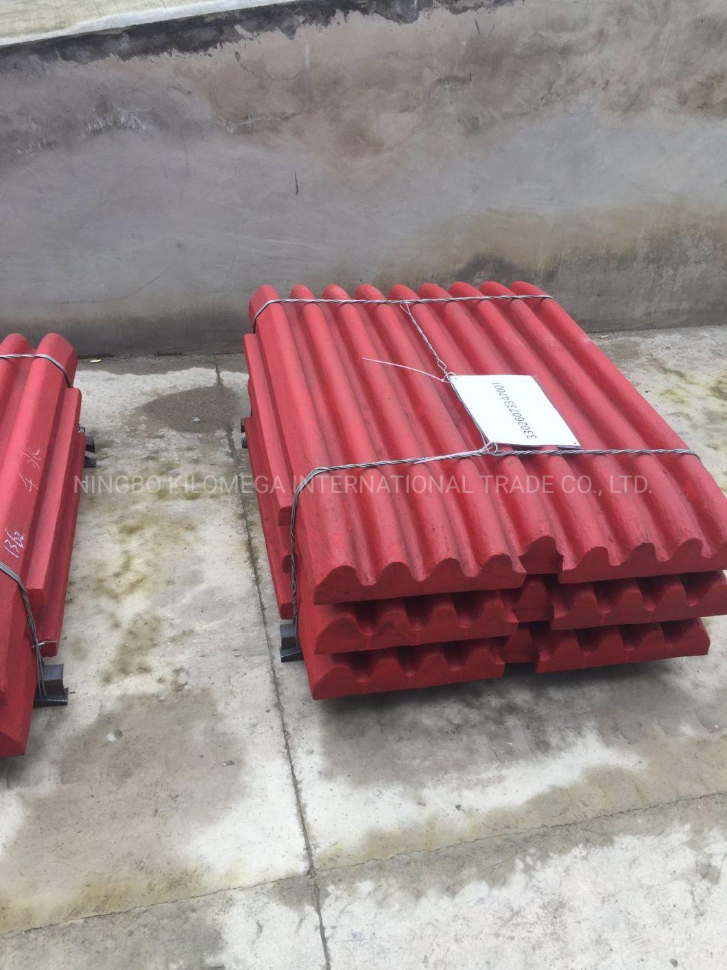 Customized Jaw Plate for Crusher