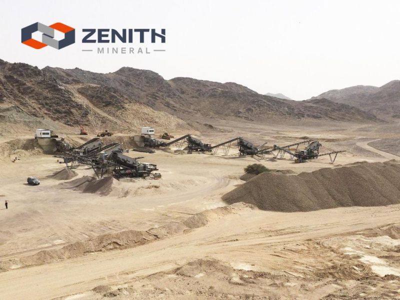 Stone Portable Crusher Machine /Crawler Jaw Crushing Plant