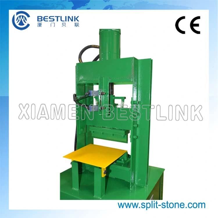 Rough Edges White Marble Wall Stone Strips Chopping Machine