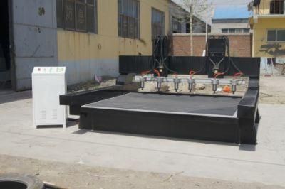 China Multi Heads 4 Axis CNC Router 1325 with 8X4 CNC Router Machine From Top Company