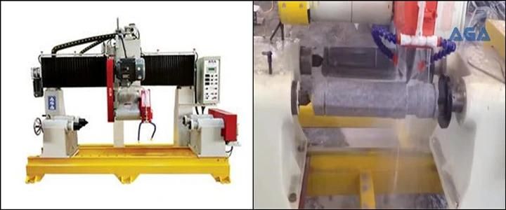 CNC Lathe Machine/Cutting Machine/Stone Multi Blade Stone Lathe Machine for Profiling Granite Banister/Column/Pillar (DYF600)