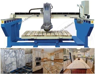 Premium Stone Bridge Saw CNC Machine Cutting Granite Marble Quartz Countertops Automatically (XZQQ625A)