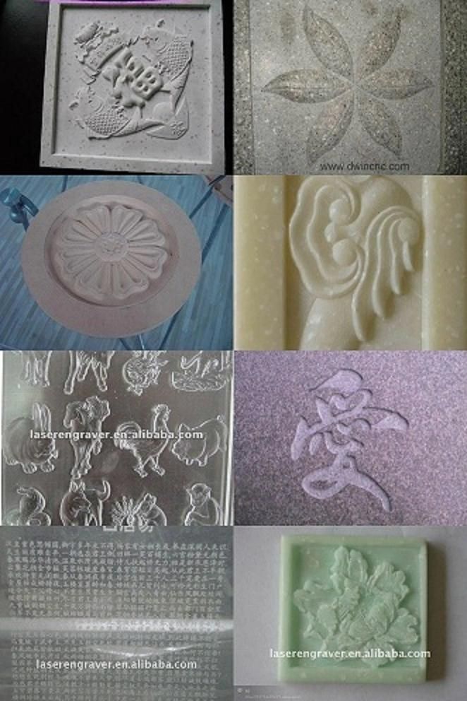 Hot Sale CNC Router Stone and Glass Engraving Machine 9015mm