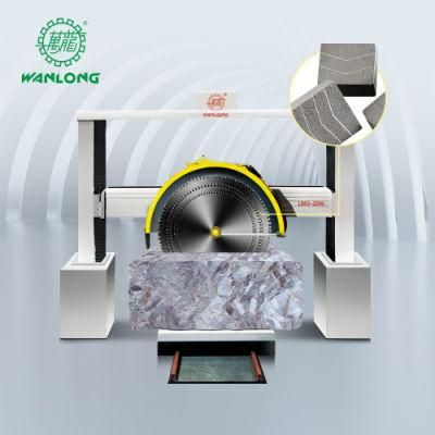 Large Blade Stone Block Granite Bridge Saw Cutting Machine