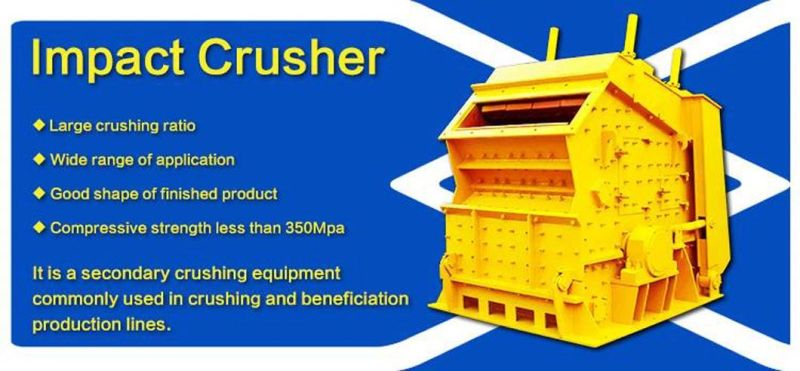 100tph High Capacity Construction Quarry Stone Impact Crusher for Ore Limestone Crushing Machine Price for Sale
