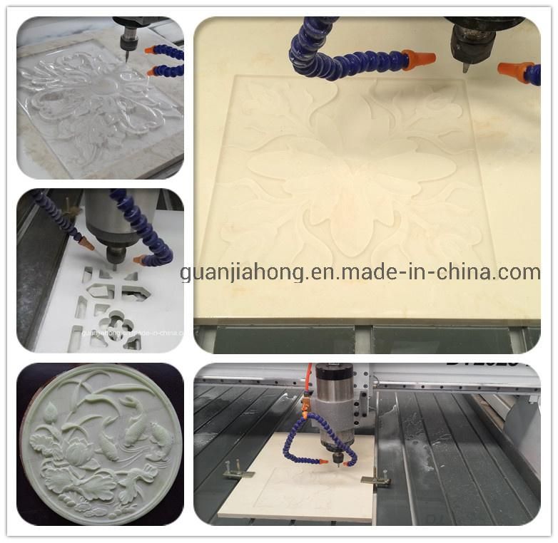 1825 2 Heads 2 Spindles Heavy Duty Stone CNC Router