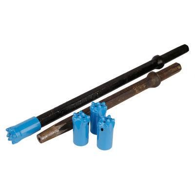 Top Hammer Drilling Tool Taper Drill Rod