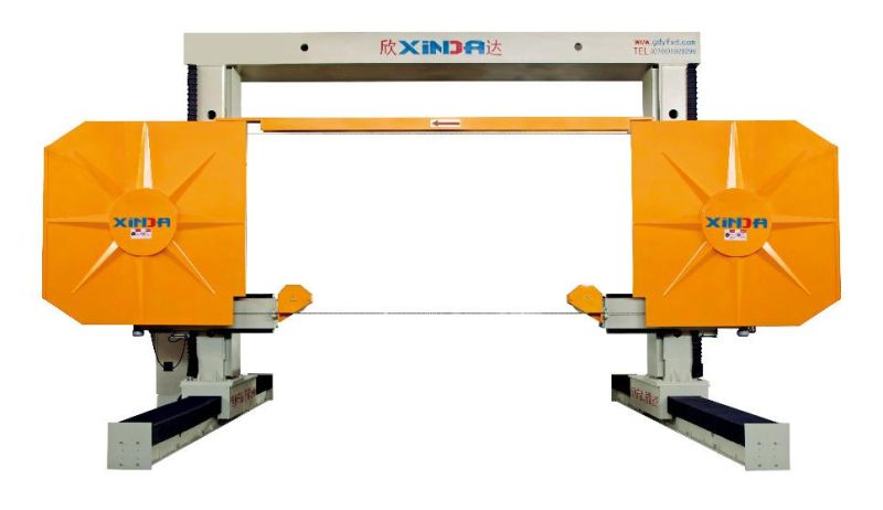 KXJ-LY-2200 Gantry Movable Stone trimming wire saw machine